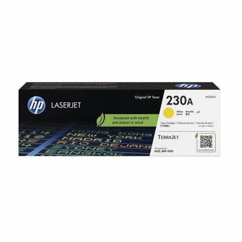 Тонер-картридж HP 230A Yellow Original LaserJet Toner Cartridge тонер картридж hp 415x mgn contract laserjet toner crtg