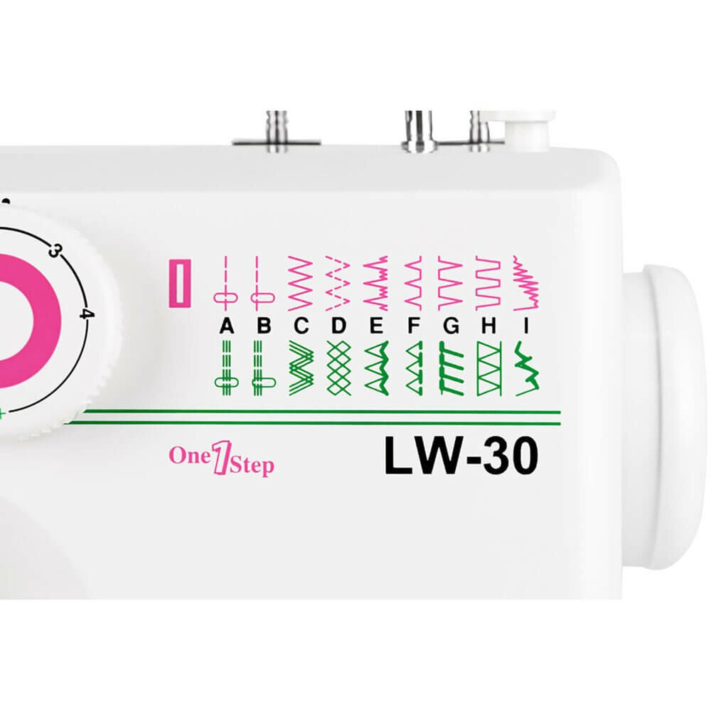 JANOME LW-30 (белый) - фото №13