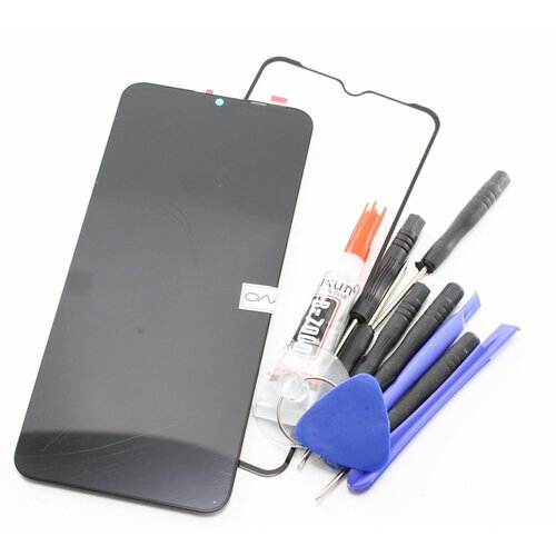 Дисплей для Realme C20C21C11 2021Narzo 50i Original New инструменты и клей для замены защитное стекло в подарок 1472₽