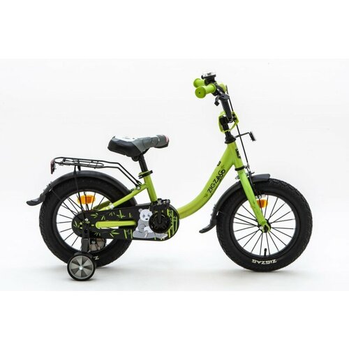 Велосипед 14 ZIGZAG ZOO зеленый 9163₽