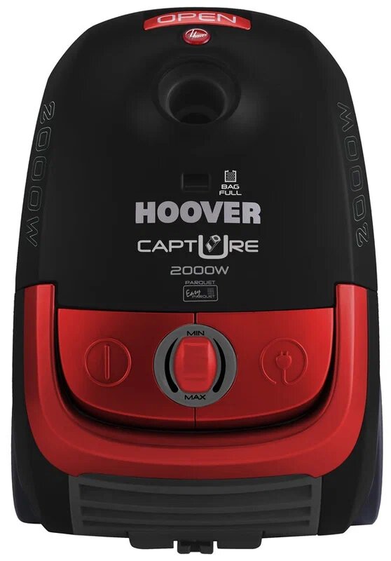 Пылесос Hoover TCP 2010 019 CAPTURE, черный/красный