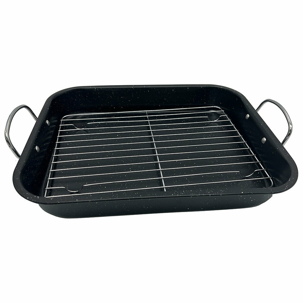 фото Противень с решёткой-гриль Zeidan 36.5 х 29 х 5.5 см