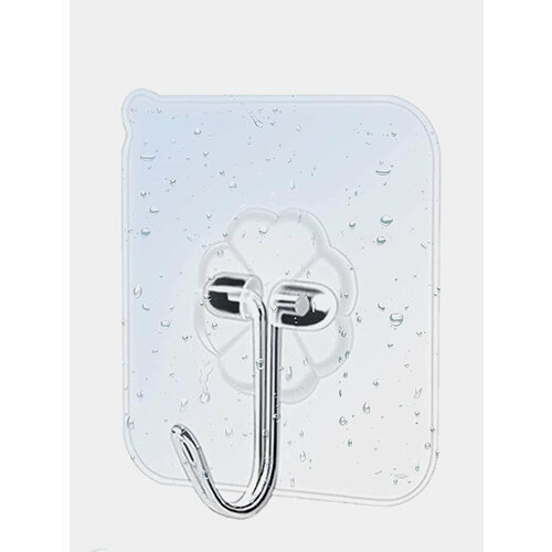 Вешалка крючок самоклеющийся для ванны и кухни 499₽