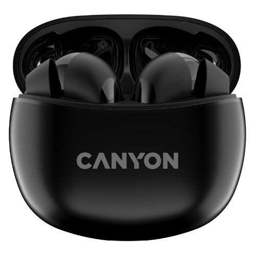 Наушники Canyon TWS-5, Bluetooth, внутриканальные, черный [cns-tws5b]