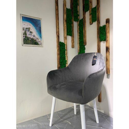 Стул кресло ШЕР серый