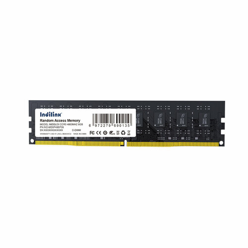 Память Indilinx DDR 5 DIMM 8Gb 4800MHZ IND-MD5P48SP08X 334600₽