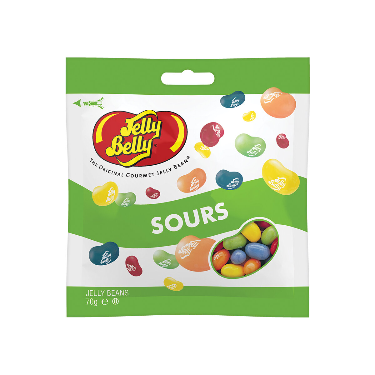 Драже жевательное "Ассорти Кислые Фрукты" 70гр Jelly Belly/ Таиланд