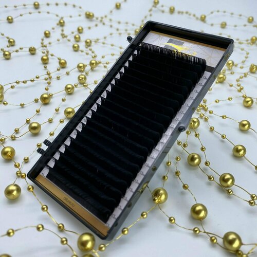 Ollure Ресницы черные D mix 7-15 0.10