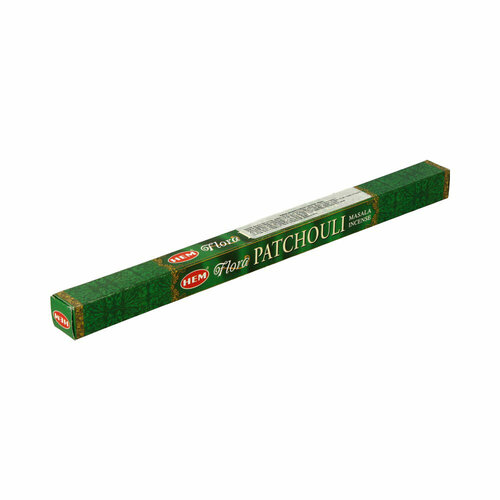 Hem Flora Masala Incense Sticks PATCHOULI (Масала благовония пачули, Хем), уп. 8 палочек благовония hem masala incense sticks patchouli пачули 8 палочек