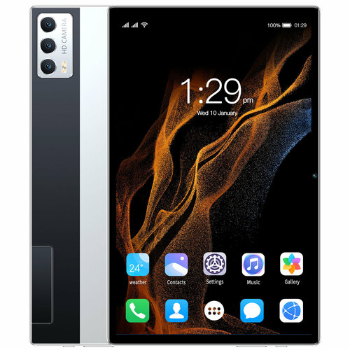 10-дюймовый планшет с восьмиядерным процессором серебристый 685400₽