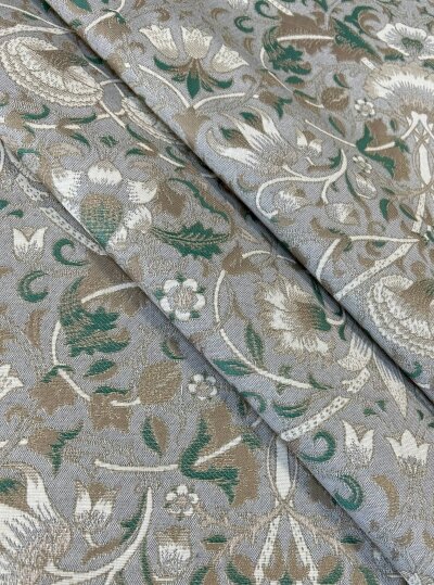 Ткань для штор и мебели 280*100см Моррис 33081 цвет 1 жаккард