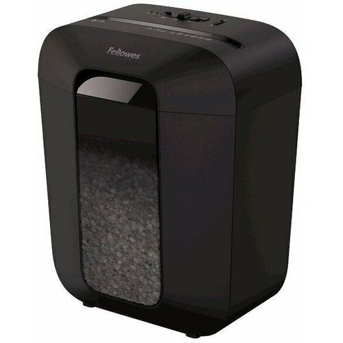 Уничтожитель бумаг Fellowes PowerShred LX50 FS-44060, black поддерживающая подушка fellowes i spire series 80422 черный fs 80422