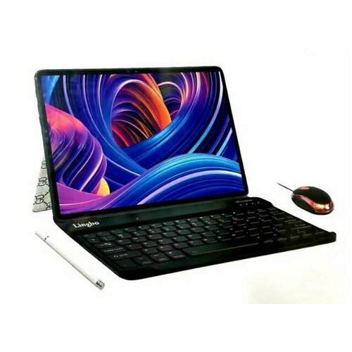 Планшет Lingbo A96 101 8 ядер с клавиатурой черный 13570₽