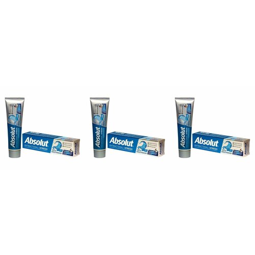Absolut Зубная паста 4Fresh Антибактериальная 110гр 3 штуки 822₽