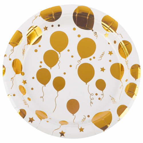 Тарелки бумажные 30 шт. d 18 см 