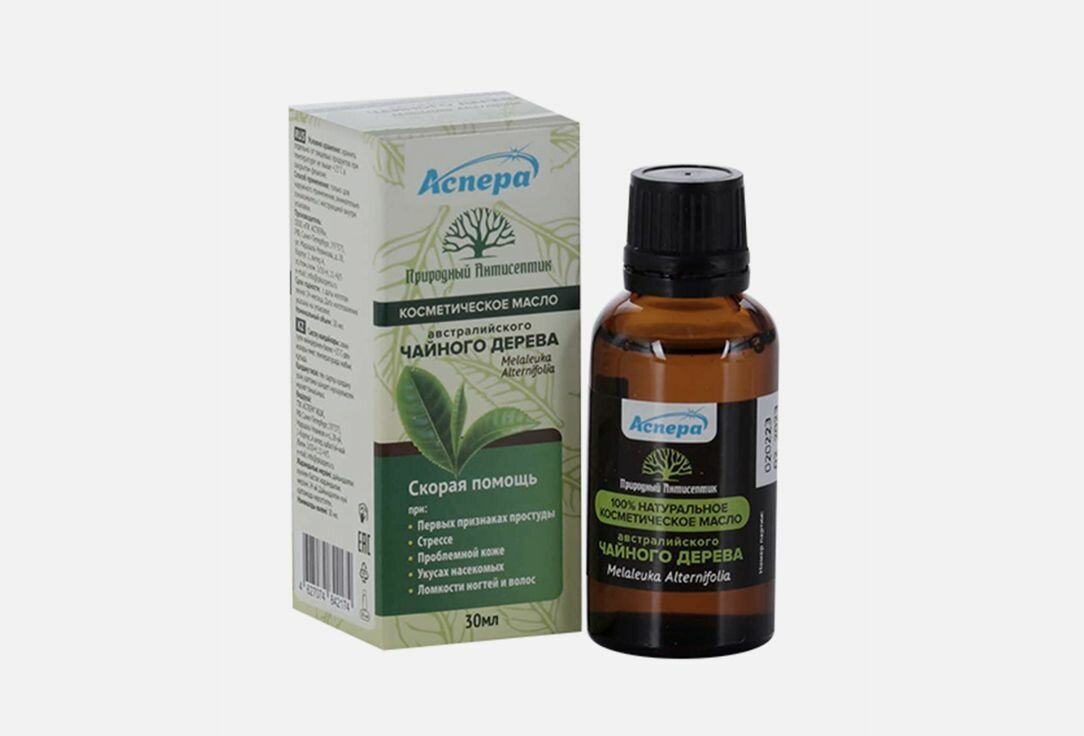 фото Косметическое Масло-антисептик ASPERA из Австралийского чайного дерева