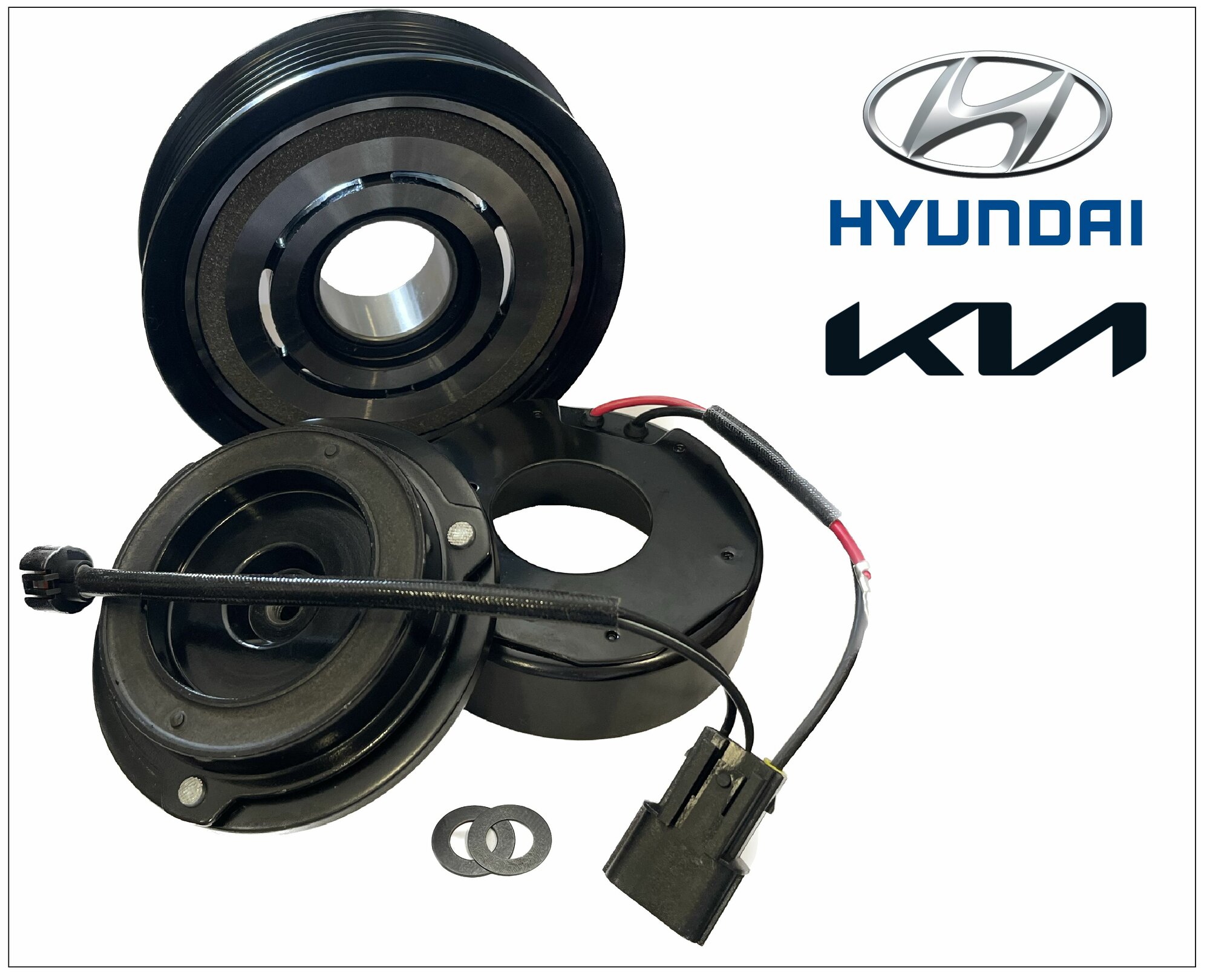Муфта компрессора кондиционера Hyundai IX35 2.0 KIA Sportage , Sorento, Prime C5
