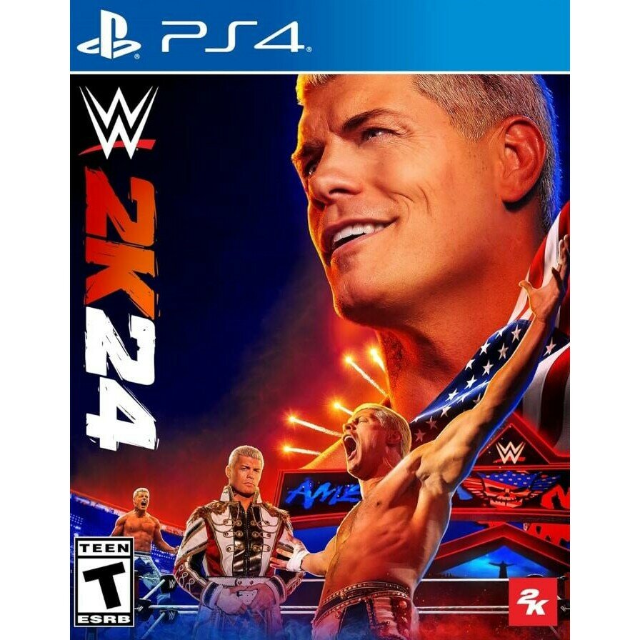 Игра WWE 2K24 (PS4)