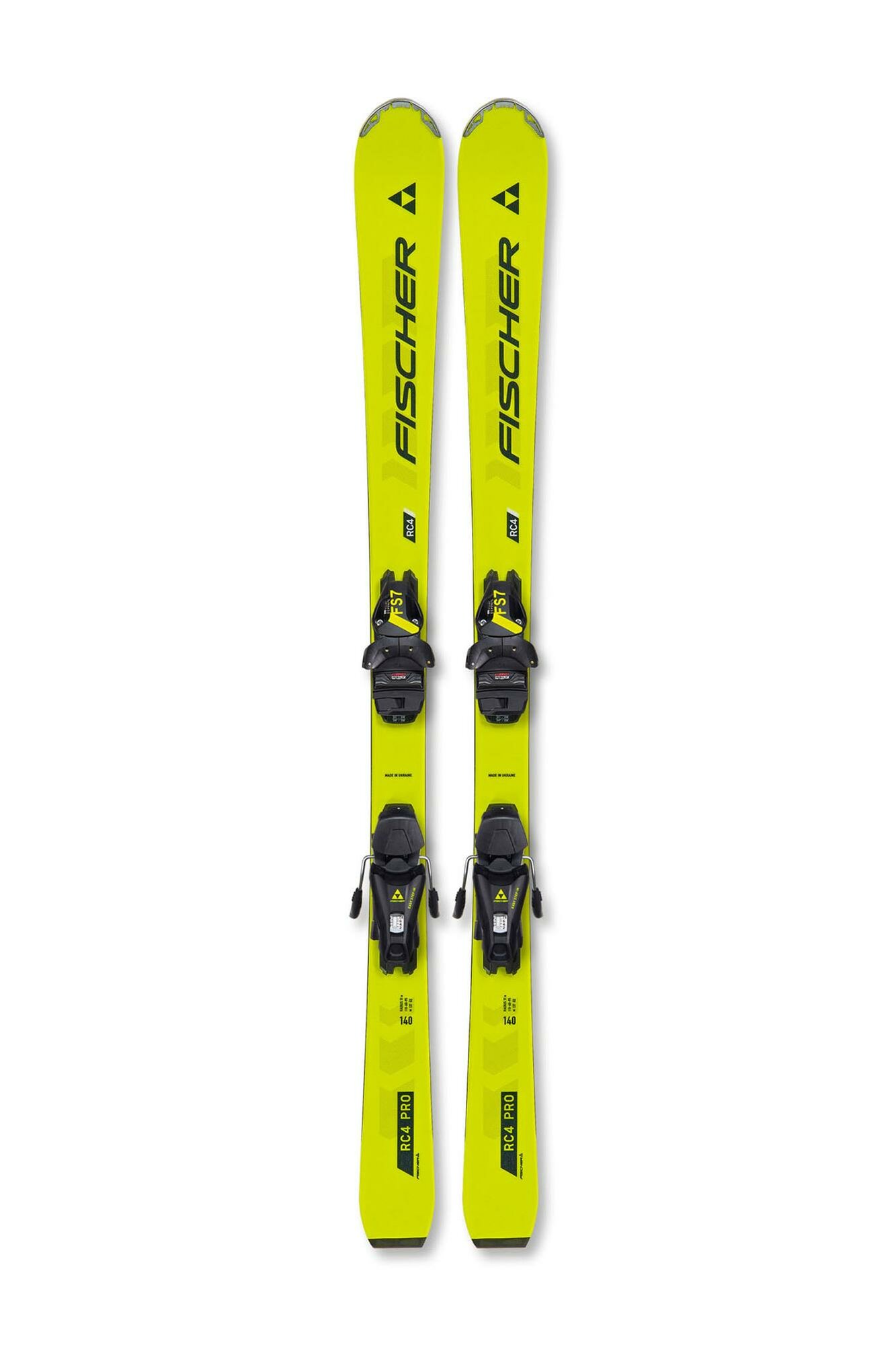 Горные лыжи с креплениями FISCHER Rc4 Pro Jrs + Fs7 Ca Jrs Black/Black (см:120)