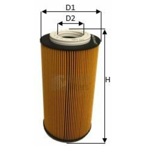 CLEAN FILTERS ML4586 Фиьтр масяный DAF: CF 86 FA430-FTT530 12.9D mtrs. MX-13315/MX-13355/MX-13390 05/17-, XF 106 FA430-