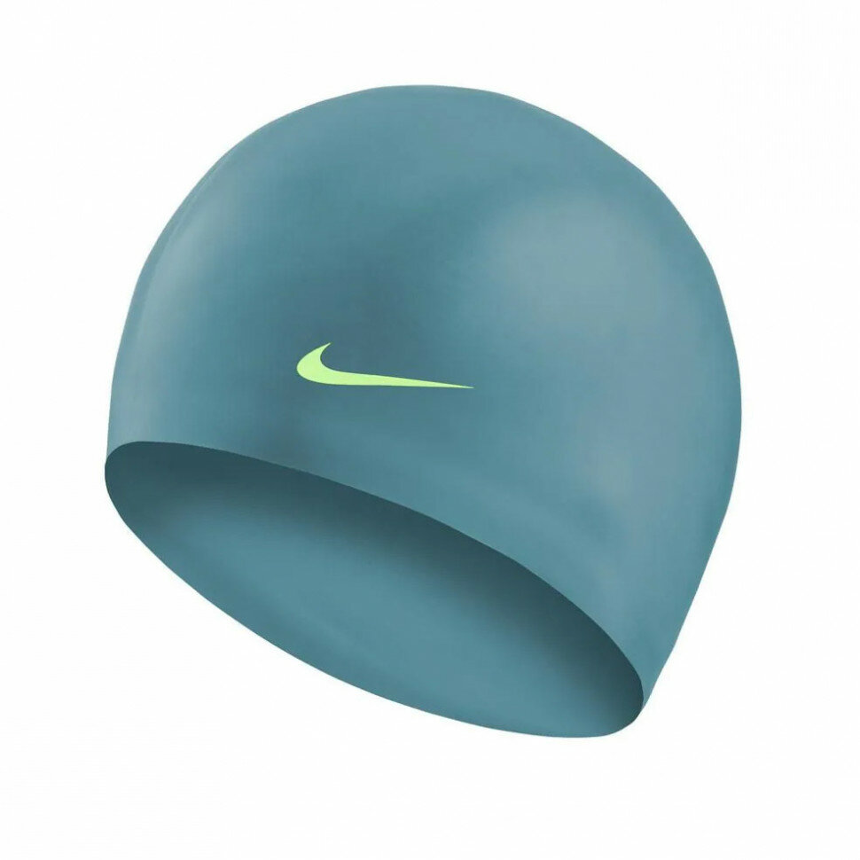 Шапочка для плавания Nike Solid Silicone, силикон, FINA Approved