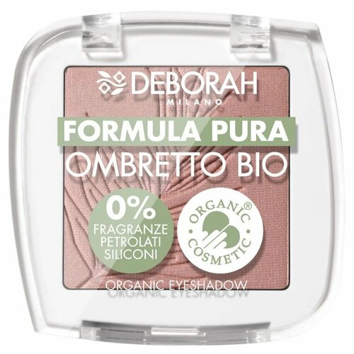 Тени для век Deborah Milano Formula Pura Ombretto Bio, тон 05 Розовый, 2,5 гр