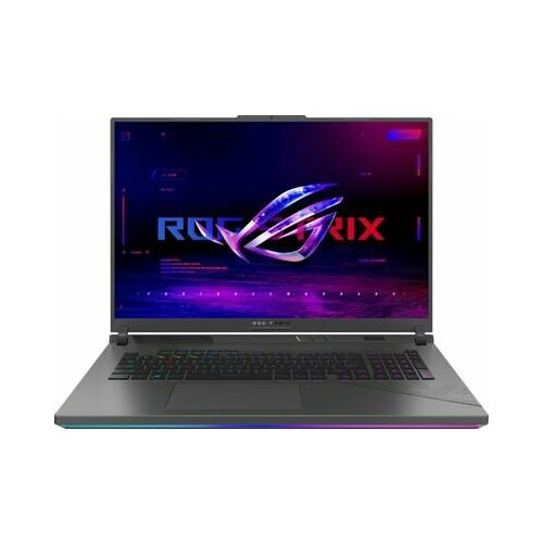 Ноутбук Asus ROG Strix G18 G814JIR-N6048 Core i9 14900HX 16Gb SSD1Tb NVIDIA GeForce RTX4070 8Gb 18 IPS WQXGA (2560x1600) noOS grey WiFi BT Cam (90NR0ID6-M002E0)