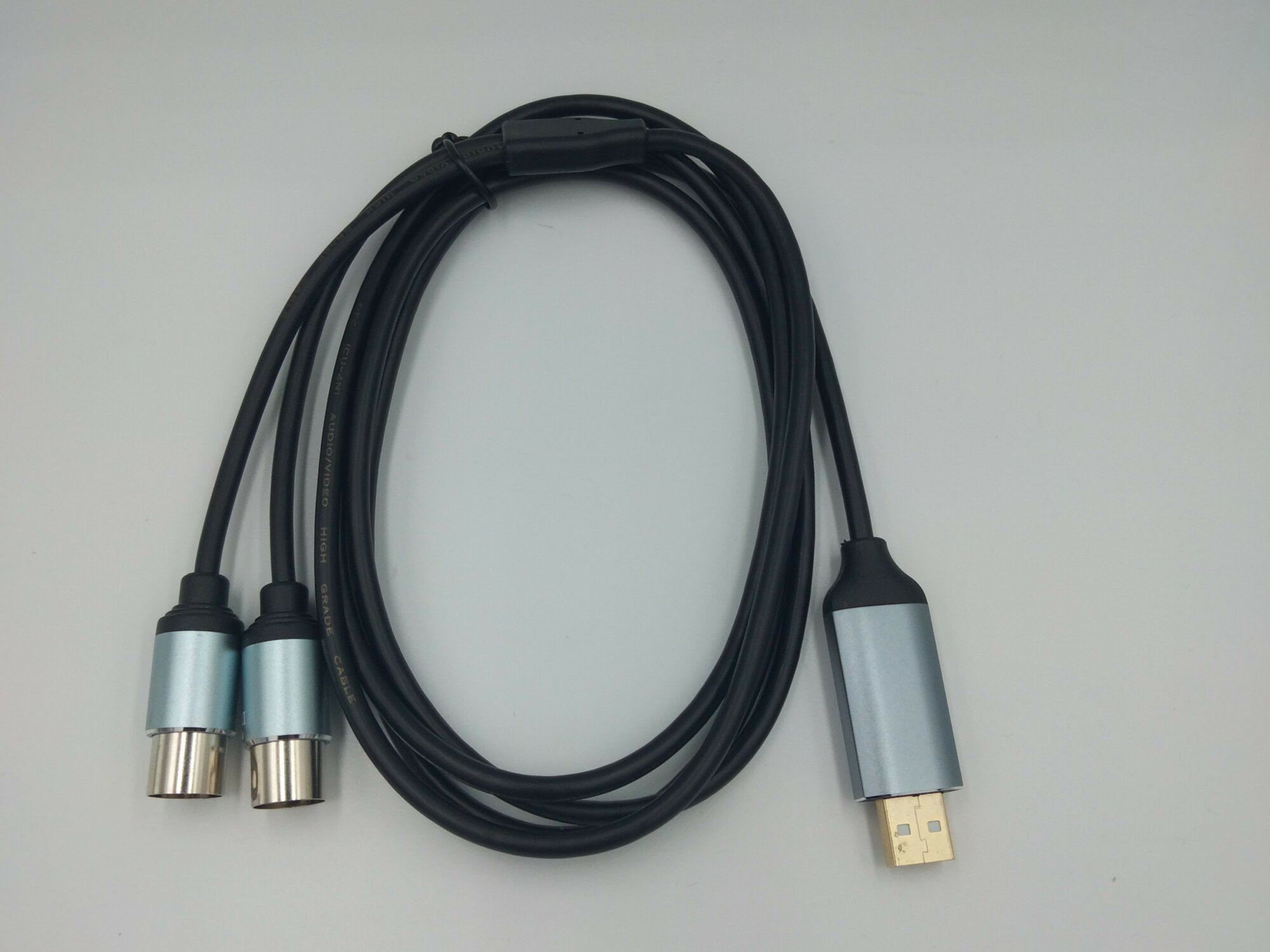 Высококачественный USB MIDI кабель Premium 1.8 m