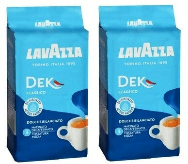 Lavazza Dek classico кофе молотый 250 г в/у (упаковка 2 шт) (1000_2)