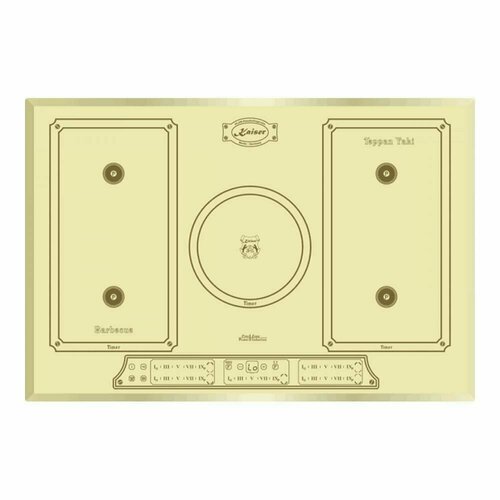 Индукционная варочная панель 77х52 см Kaiser Empire KCT 7797 FI ElfEm бежевая 13149900₽