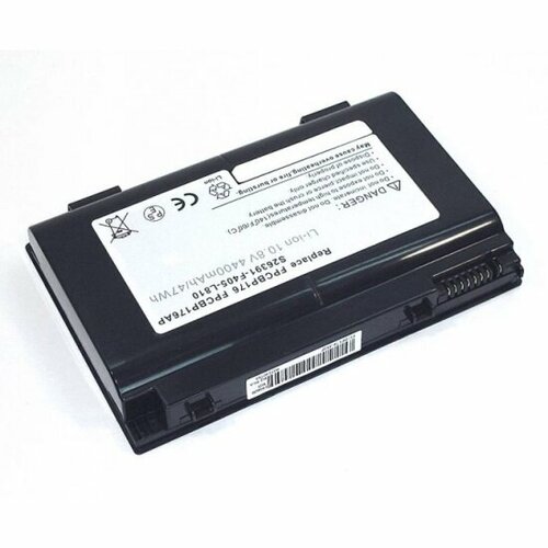 Аккумулятор для ноутбука Amperin для Fujitsu LifeBook A1220 10.8V 4400-5200mAh BP176-3S2P OEM черная