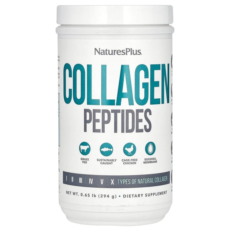 Natures Plus Collagen Peptides (Пептиды коллагена) 294 г (NaturesPlus) фото