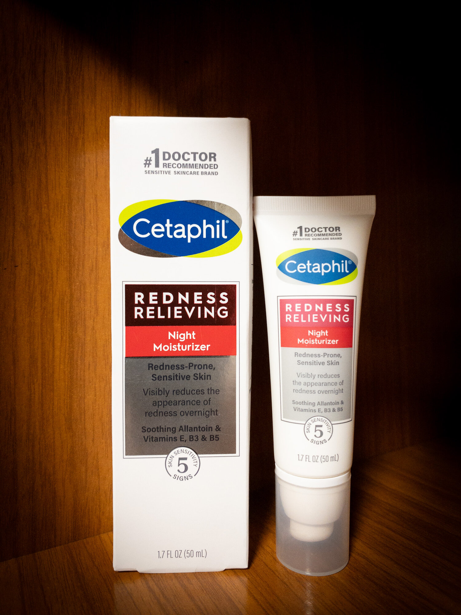 Ночной увлажняющий крем для проблемной кожи Cetaphil 50мл