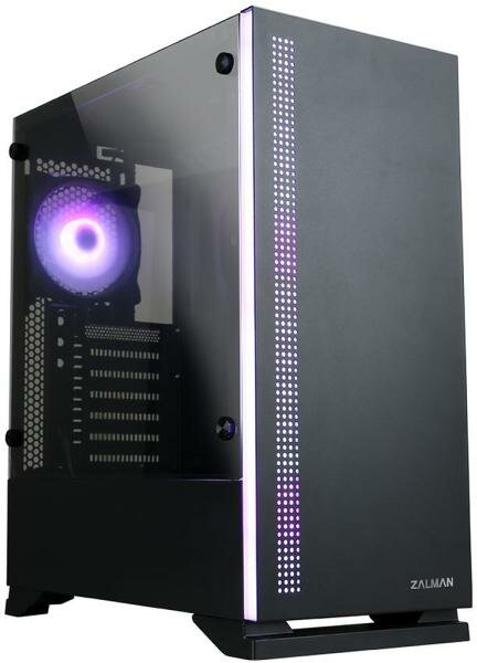 Корпус ATX Zalman S5 Без БП чёрный S5 BLACK