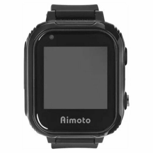 Детские смарт-часы Aimoto Lite 144 2G звонки SOS история перемещений сообщения черные 404900₽