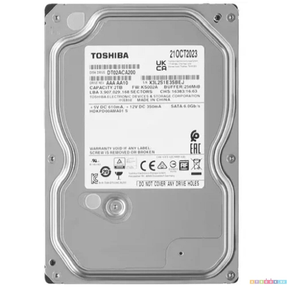Toshiba DT02ACA200 - HDD жесткий диск