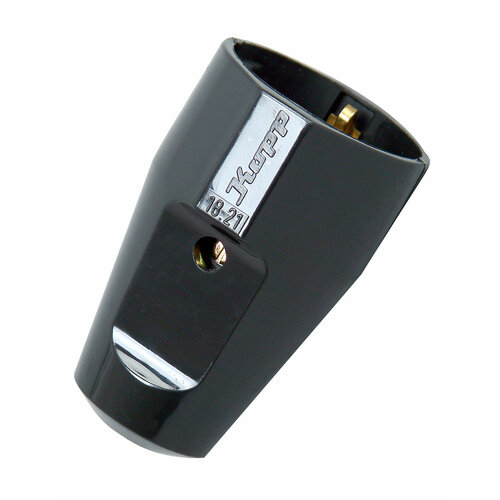 Гнездо пластиковое для евровилки 16А 250В цвет черный 428₽