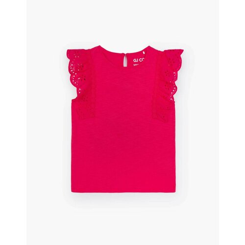 Футболка Gloria Jeans, размер 10-12л/146-152, розовый футболка gloria jeans хлопок размер 9 10 лет розовый