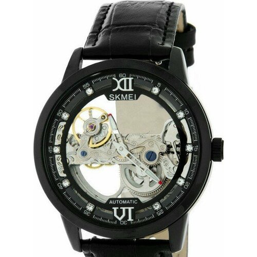 часы skmei 1428 black Наручные часы SKMEI, черный
