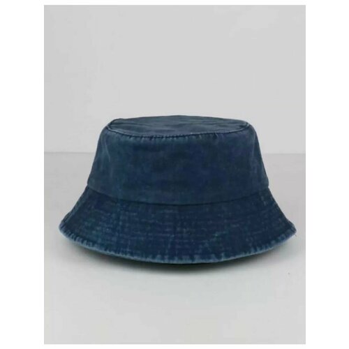 Панама , размер 52-62, синий шляпа детская с мультяшным медведем тонкая панама от солнца корейский стиль панамка с плоским верхом для весны лета осени