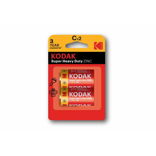 Солевая батарейка Kodak R142BL EXTRA HEAVY DUTY KCHZ2 Б0005136