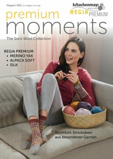 Журнал "Magazine 002 - Premium moments" #9856502.00001 Regia Журнал по вязанию