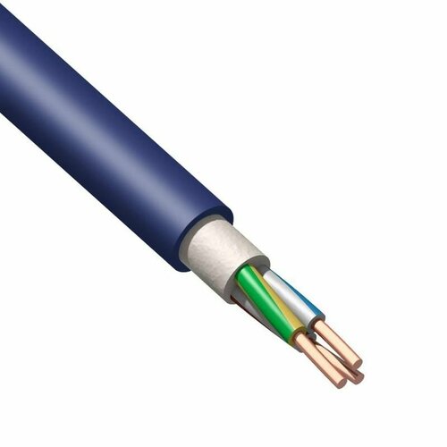 Кабель Русский Свет ППГнг(А)-HF 3х2.5 ОК (N PE) 0.66кВ (длина 1 м) 2160