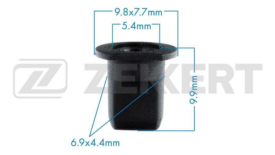 ZEKKERT BE-2104 Клипса крепёжная VAG (миним. кол-во заказа 10 шт)