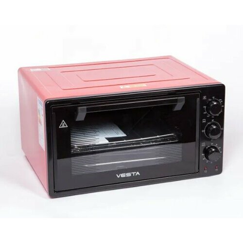 Мини-печь VESTA MP-V 2342 E Чёрнокрасная 773600₽