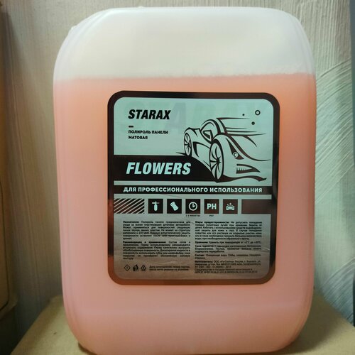 STARAX FLOWERS Полироль панели матовая