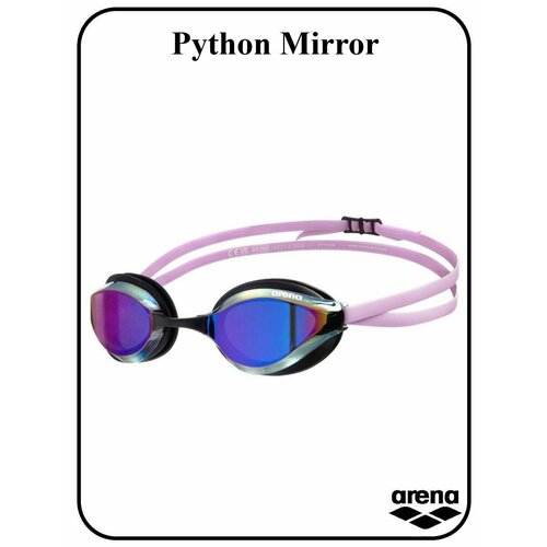 Очки для плавания Python Mirror очки arena python mirror 1e763 белый красный 1e763 110