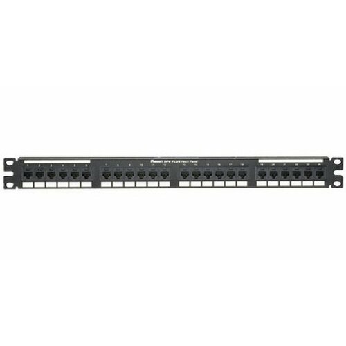 Патч-панель Panduit DP24688TGY 19" 1U 24xRJ45 кат.6 UTP