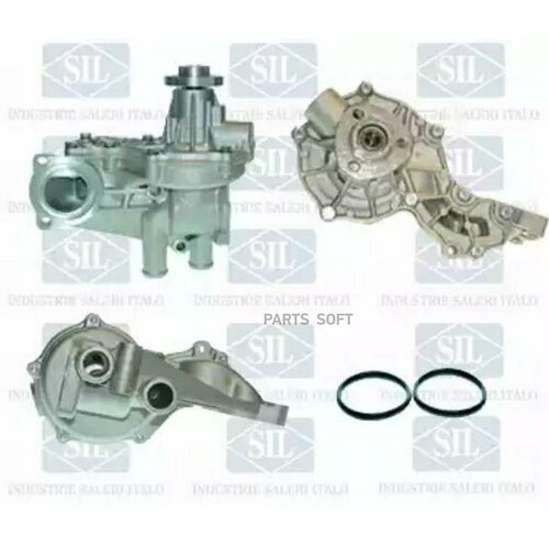 SALERI SIL PA521 Насос водяной Audi 80/100/A4/A6, VW Passat/Golf 1.3-2.0i/1.6D/1.9D/TDi 81>