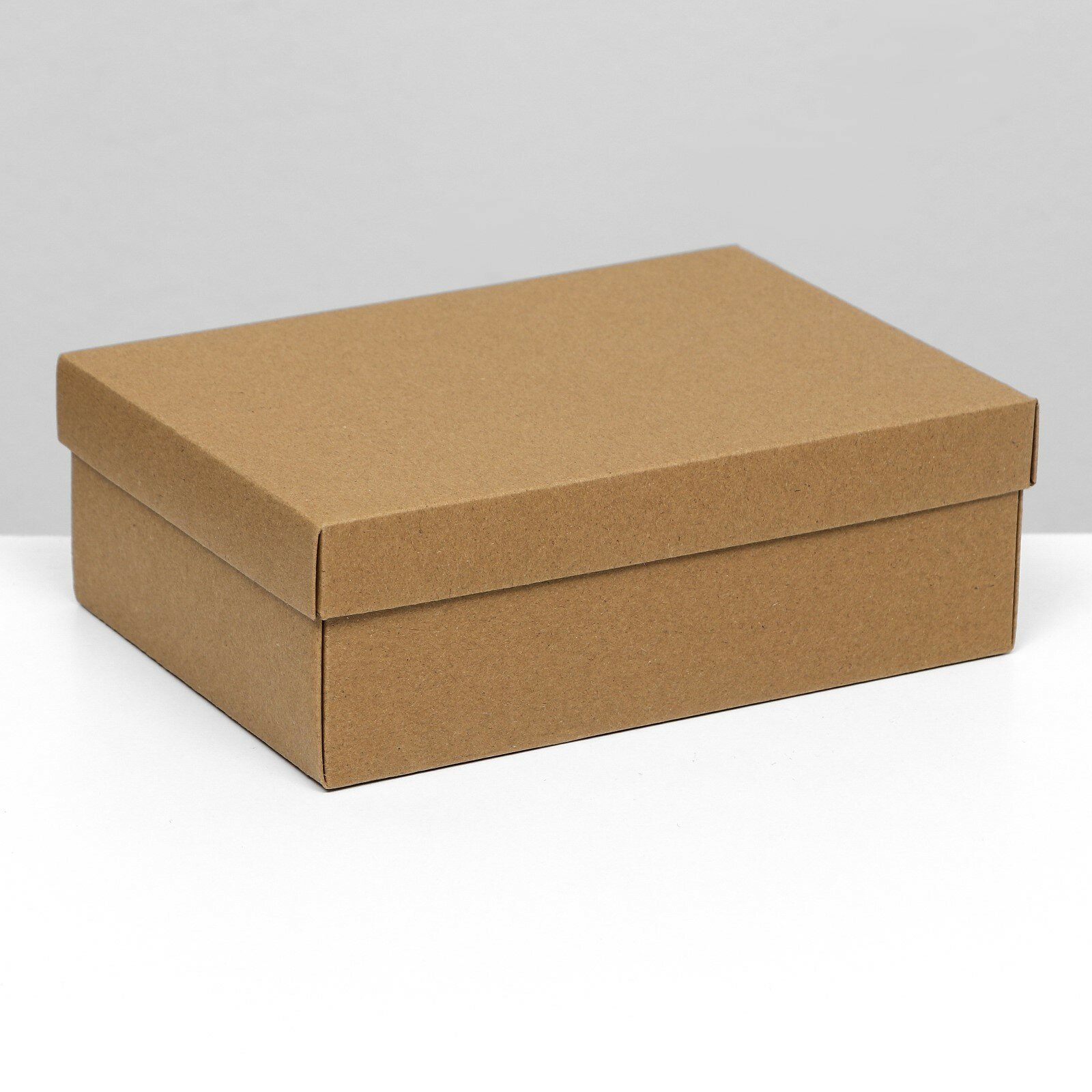 Коробка складная, крафт, 21 х 15 х 7 см (5шт.)